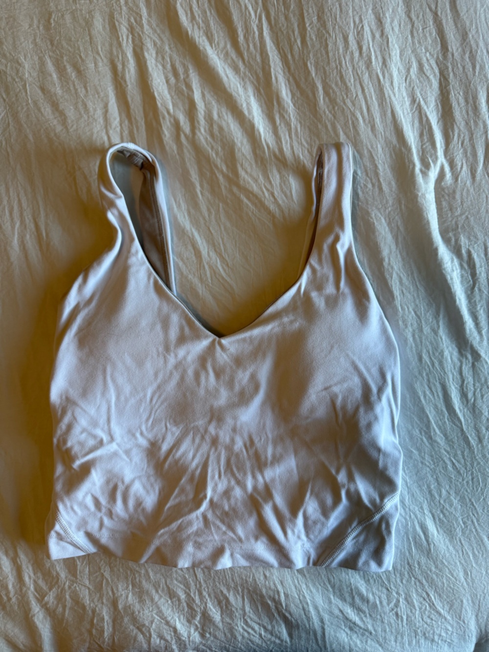 White Lululemon Tank Top